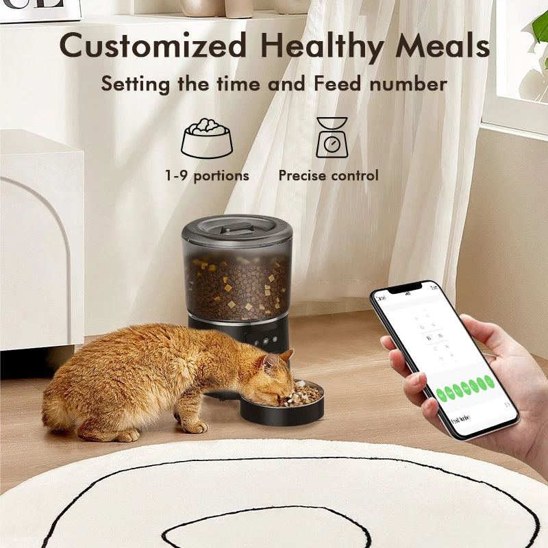 NPET 4L Smart Pet Feeder – Customized Healthy Meals