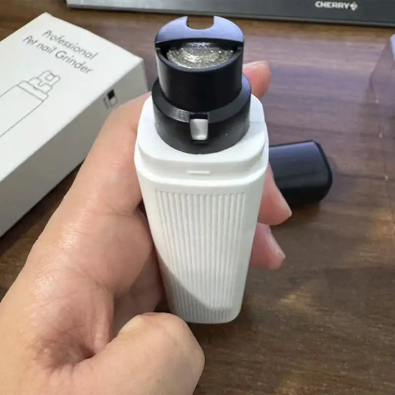 Electric Dog Nail Grinder – Rechargeable Pet Nail Filer with 3 Modes