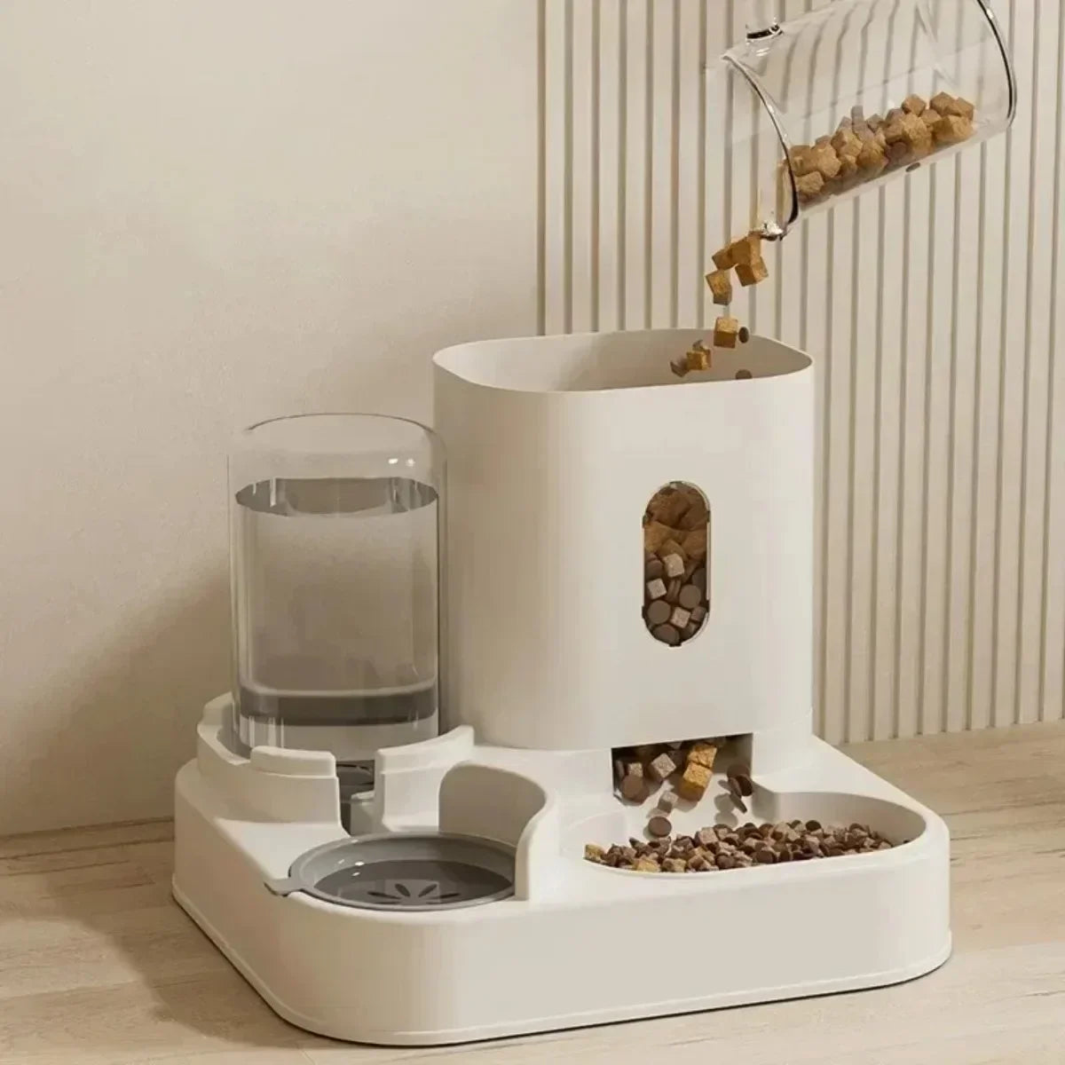 Automatic Pet Feeder & Water Fountain – Large Capacity