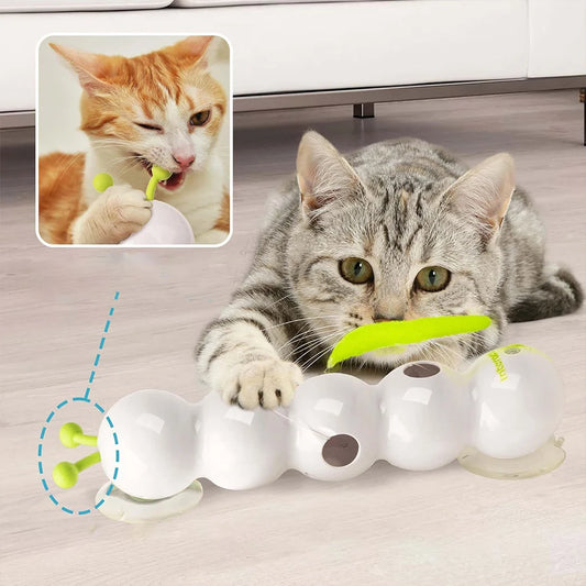 Intelligent Caterpillar Interactive Cat Toy – Motion Activated & USB Rechargeable