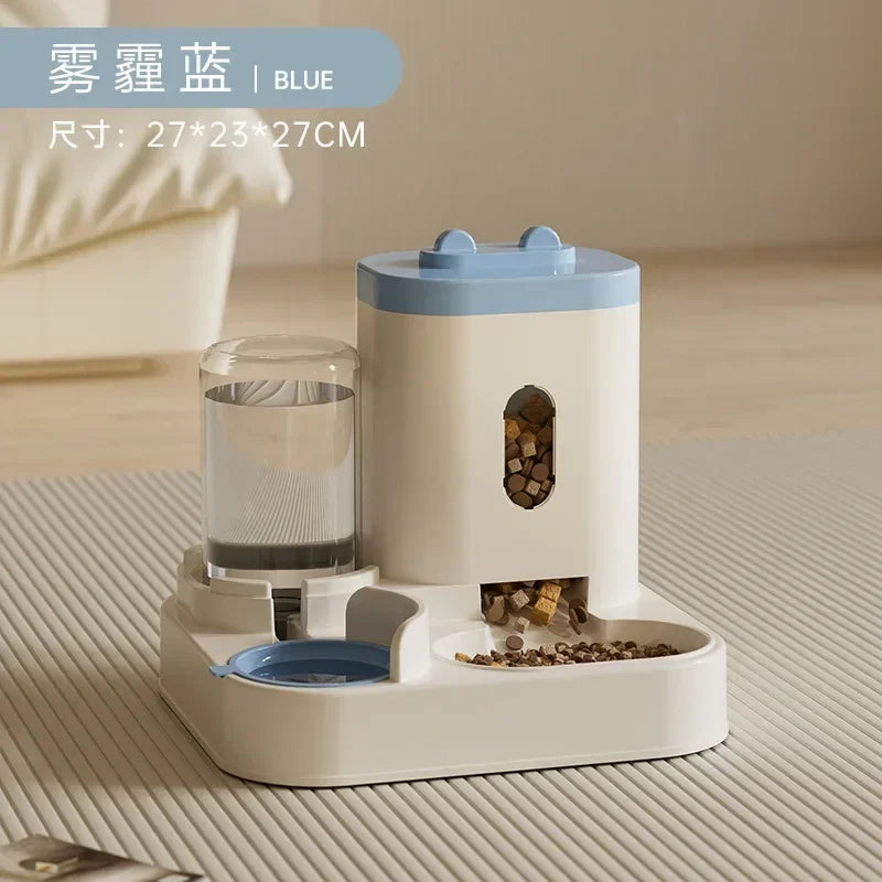 Automatic Pet Feeder & Water Fountain – Large Capacity