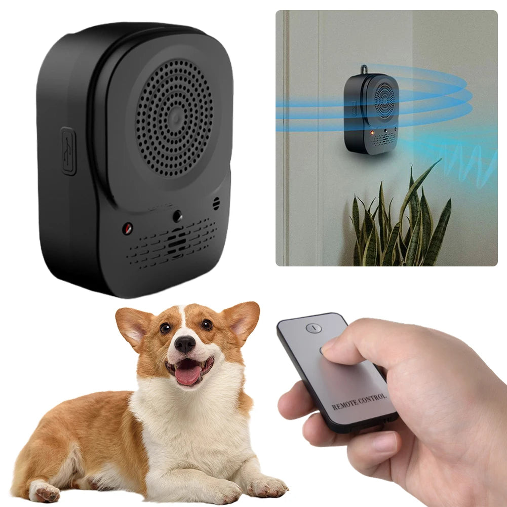 Ultrasonic Dog Barking Stop Device – 4-Level Anti-Bark Training Tool