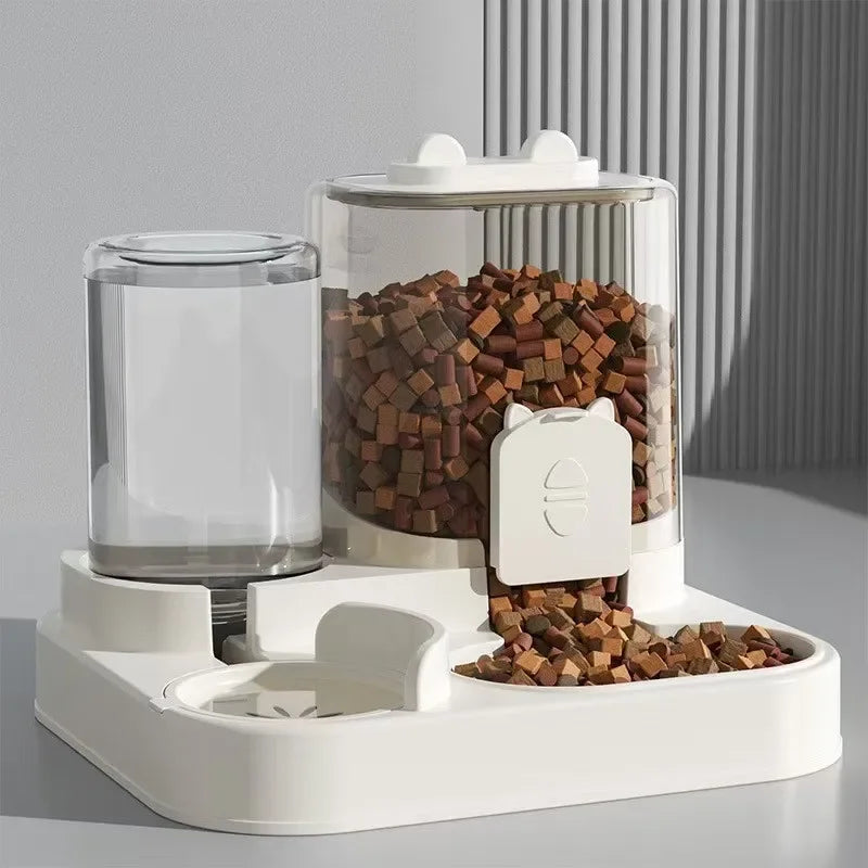 Automatic Pet Feeder & Water Fountain – Large Capacity