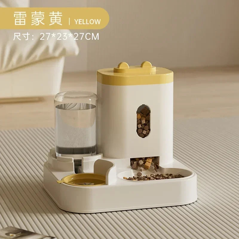 Automatic Pet Feeder & Water Fountain – Large Capacity