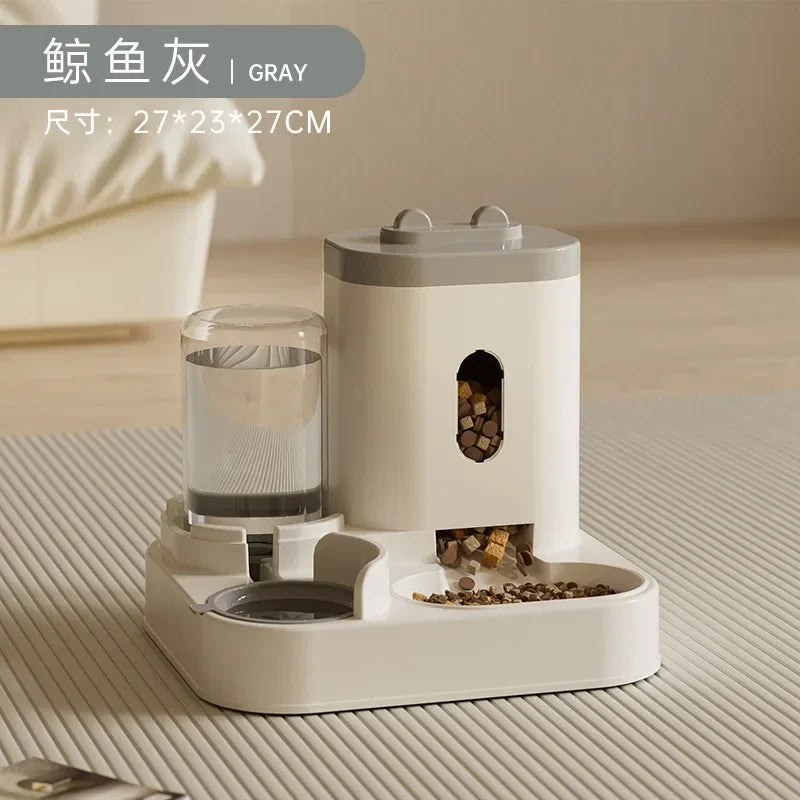 Automatic Pet Feeder & Water Fountain – Large Capacity