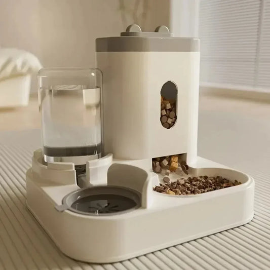 Automatic Pet Feeder & Water Fountain – Large Capacity