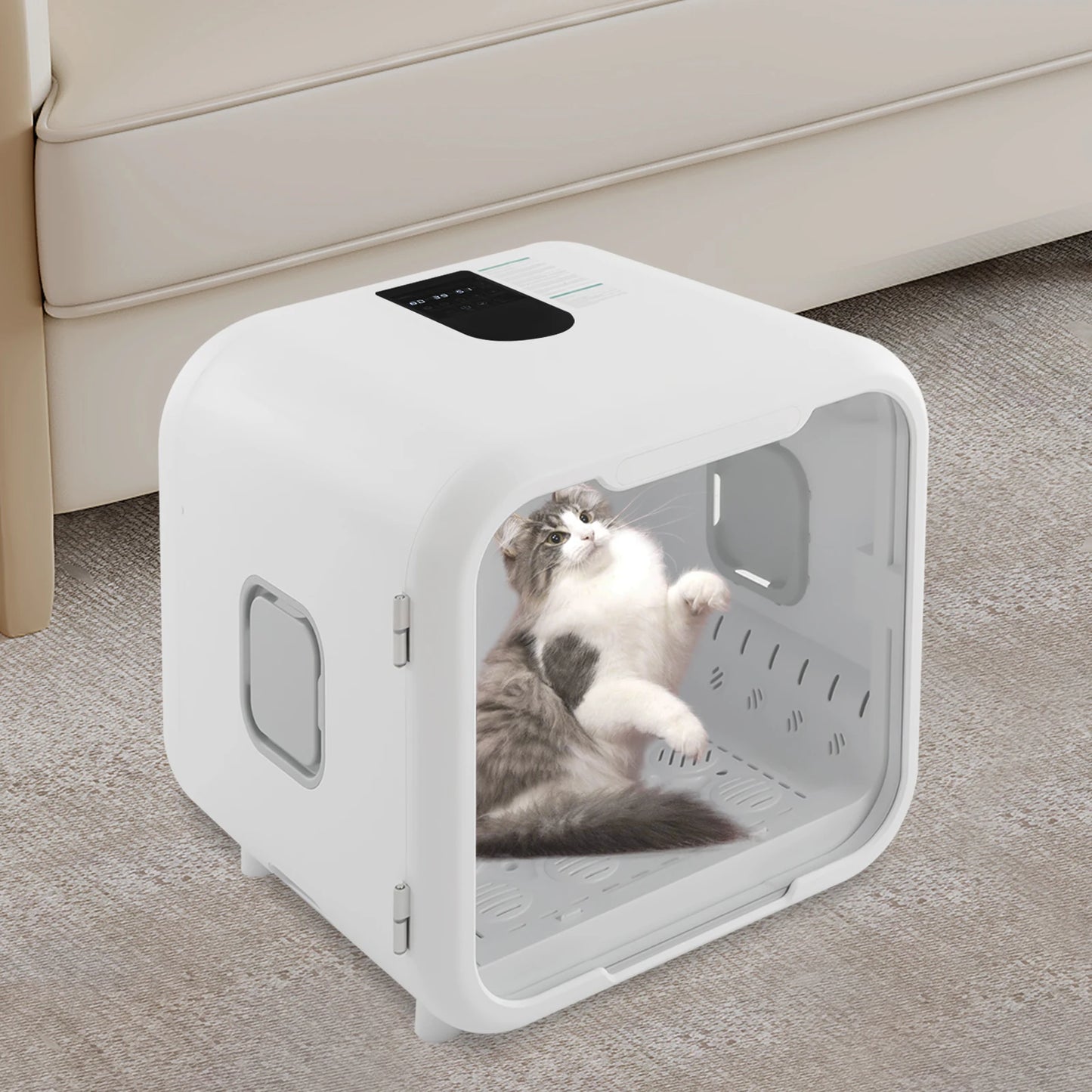 71L Pet Dryer Box – Quiet, Adjustable & Smart Drying for Cats & Small Dogs