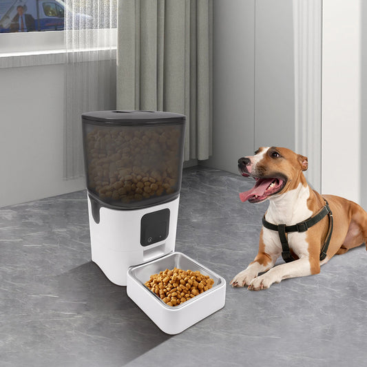 6L Smart Automatic Pet Feeder – App-Controlled Food Dispenser for Cats & Dogs