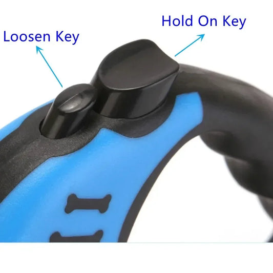 Retractable Dog Leash – Flexible & Durable for Small, Medium & Large Dogs