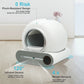 DOEL Self-Cleaning Cat Litter Box – Smart Automatic Cat Toilet with App Control