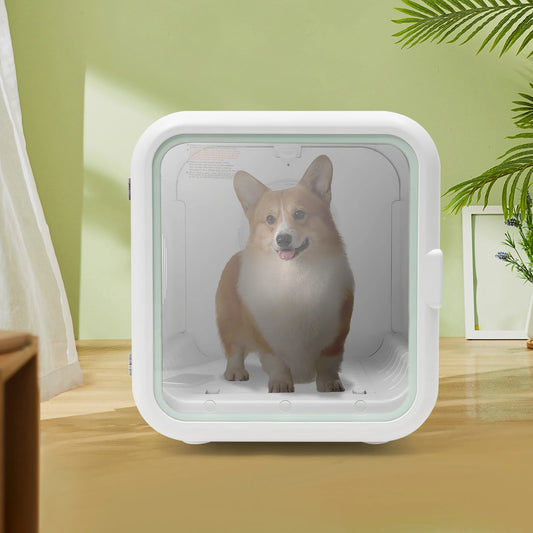 62L Portable Pet Dryer Box – Adjustable Temperature & Timer for Cats & Dogs