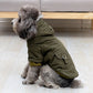 Dog Winter Jacket with Harness – Heavy-Duty Outdoor Hoodie Vest