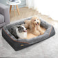 Large Dog Bed – Soft, Comfortable & Washable with Waterproof Protection