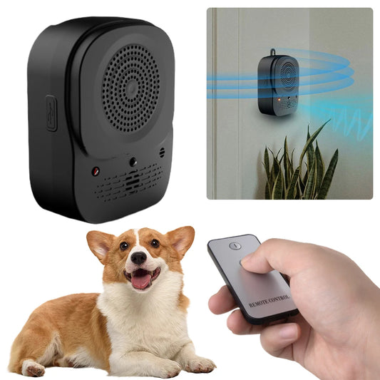Ultrasonic Dog Barking Stop Device – 4-Level Anti-Bark Training Tool