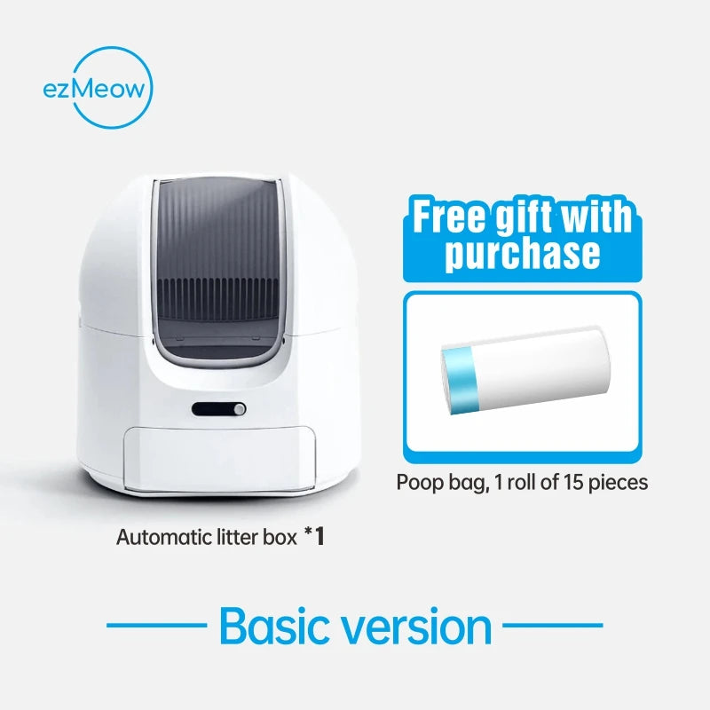 Automatic Smart Cat Litter Box – Electric Cleaning with Ozone Deodorization