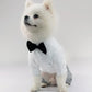 Dog Wedding Tuxedo Shirt – Puppy Suit with Bow Tie for Special Occasions