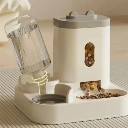 Automatic Pet Feeder & Water Fountain – Large Capacity
