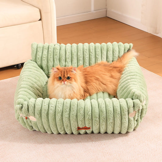 Cute High-End Cat Sofa Bed – Plush Lounge Chair for Cats & Dogs